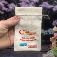 Bayram Kesesi 23 Nisan Tasarım Hediyelik Kese