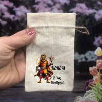 Galatasaray aslan Tasarım hediyelik kese