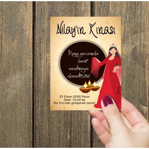 Kına Davetiye Modelleri Kına Kartları - Otuz9 Reklam