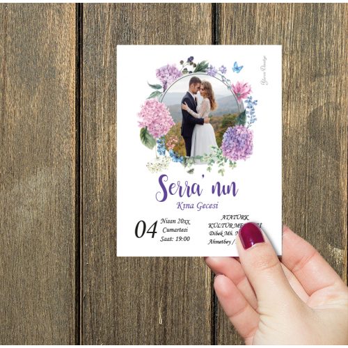 Kına Kartları - Yaren Davetiye