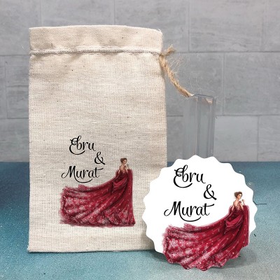 Magnet - Baskılı Kese Kombin 0073