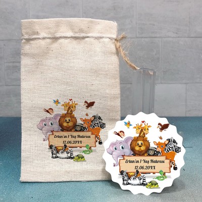 Magnet - Baskılı Kese Kombin 0098