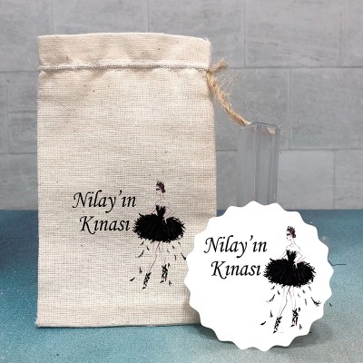 Magnet - Baskılı Kese Kombin 0128