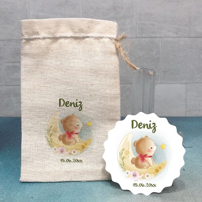 Magnet - Baskılı Kese Kombin 0163