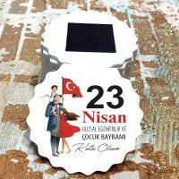 23 Nisan Atatürk Tasarım Magnet