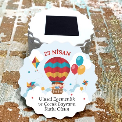 Magnet 0094 - 23 NİSAN ÇOCUK BAYRAMI TASARIM