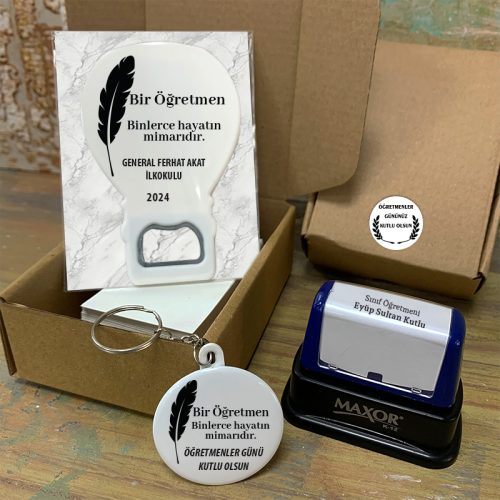 Öğretmenler Günü Hediyesi - Yaren Davetiye