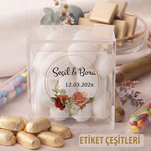 Kare Şeffaf Etiket 503 Etiket - Otuz9 Reklam