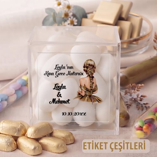 Kare Şeffaf Etiket 508 - Otuz9 Reklam