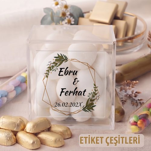 Kare Şeffaf Etiket 512 - Otuz9 Reklam