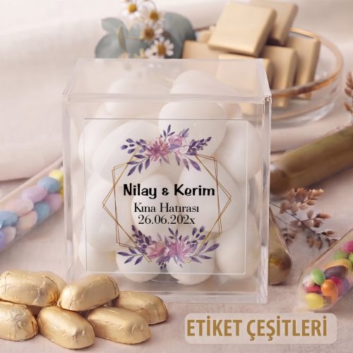 Kare Şeffaf Etiket 513 - Otuz9 Reklam