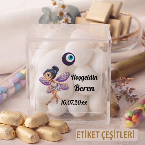 Kare Şeffaf Etiket 516 Kare Şeffaf Etiket 516 - Peri Kızı Tasarım - Otuz9 Reklam