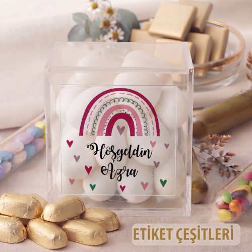 Kare Şeffaf Etiket 519 Kare Şeffaf Etiket 519 - Gökkuşağı Tasarım - Otuz9 Reklam