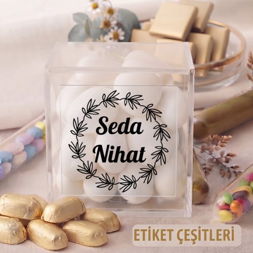 Kare Şeffaf Etiket 526 Kare Şeffaf Etiket 526 - Otuz9 Reklam