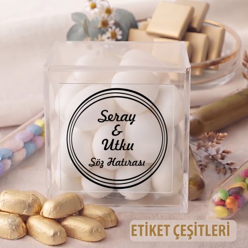 Kare Şeffaf Etiket 529 Kare Şeffaf Etiket 529 - Otuz9 Reklam