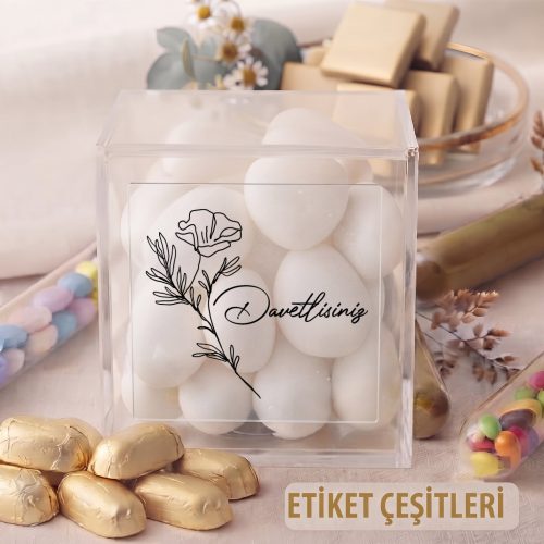 Kare Şeffaf Etiket 535 Kare Şeffaf Etiket 535 - Otuz9 Reklam