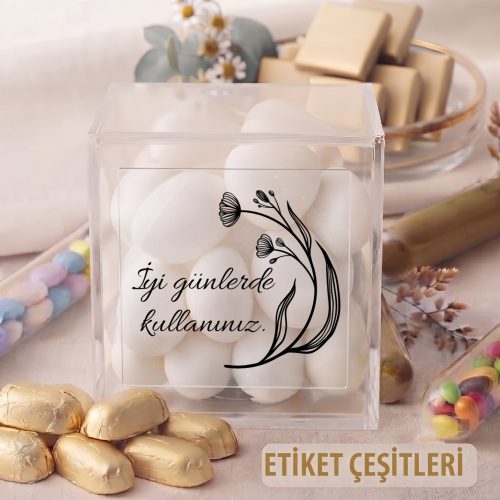 Kare Şeffaf Etiket 536 Kare Şeffaf Etiket 536 - Otuz9 Reklam