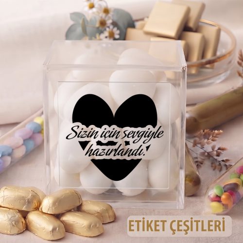 Kare Şeffaf Etiket 539 Kare Şeffaf Etiket 539 - Otuz9 Reklam