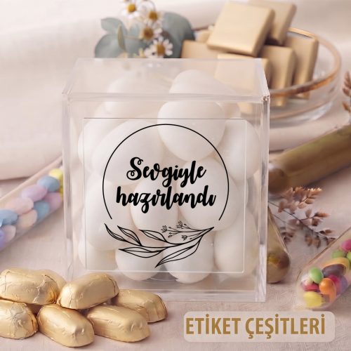 Kare Şeffaf Etiket 540 Kare Şeffaf Etiket 540 - Otuz9 Reklam