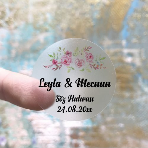 Madlen Çikolata Etiketi Hediyelik Etiket - Otuz9 Reklam