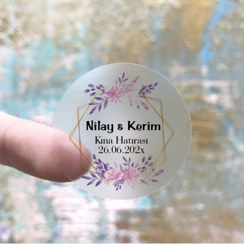 Hediyelik Etiket - Yaren Davetiye