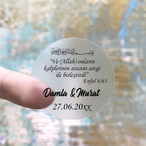 Madlen Çikolata Etiketi Hediyelik Etiket - Otuz9 Reklam
