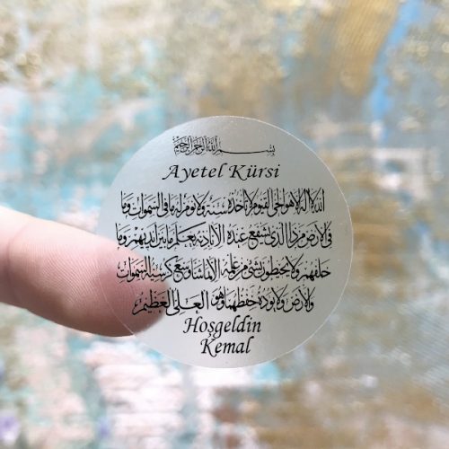 Madlen Çikolata Etiketi Hediyelik Etiket - Otuz9 Reklam