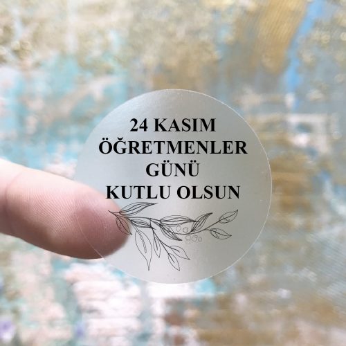 Madlen Çikolata Etiketi Hediyelik Şeffaf Etiket - Otuz9 Reklam