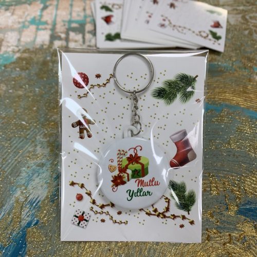 Yılbaşı Hediyelik Anahtarlık - Yaren Davetiye